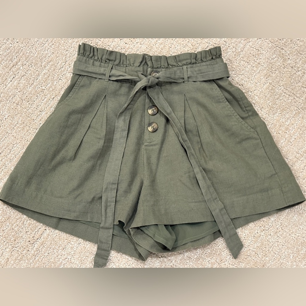 American Eagle Linen Blend Short, Size XS